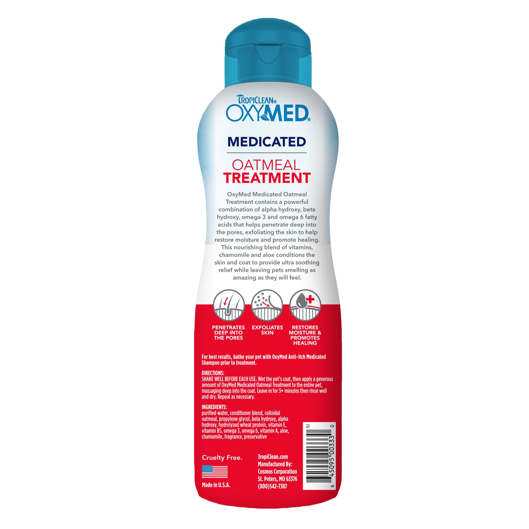OxyMed Medicated Anti Itch Treatment Rinse for Pets