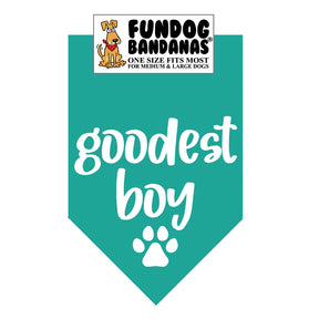 FunDog Bandanas - Dog Bandana Goodest Boy