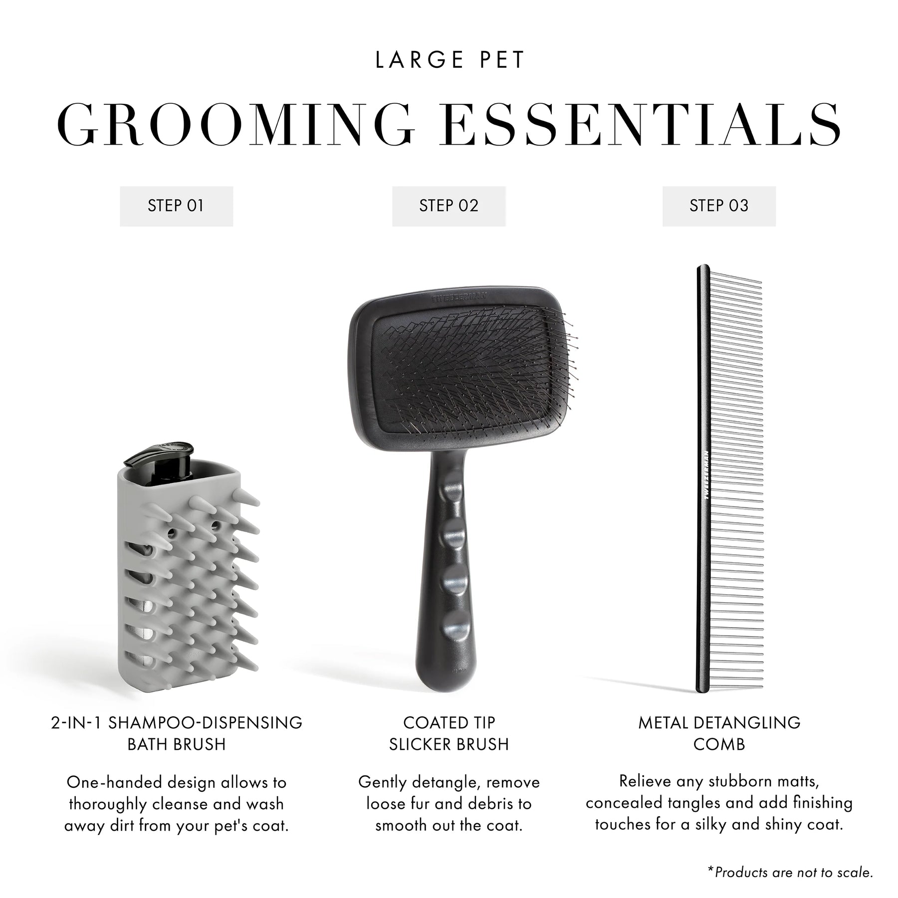 Tweezerman - Detangling Comb Dual-Sided