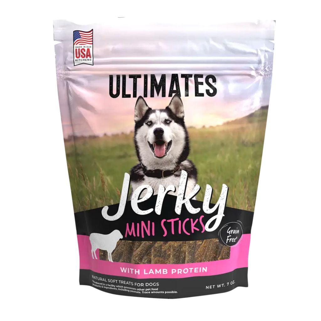 Ultimate Jerky Mini Sticks Lamb Dog Treats