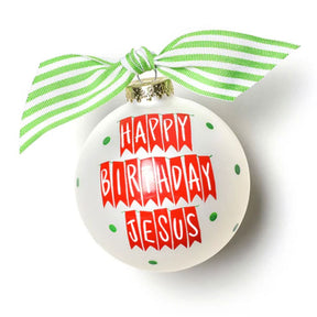 Ornament Happy Birthday Jesus