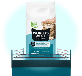 Worlds Best Poop Fighter Cat Litter