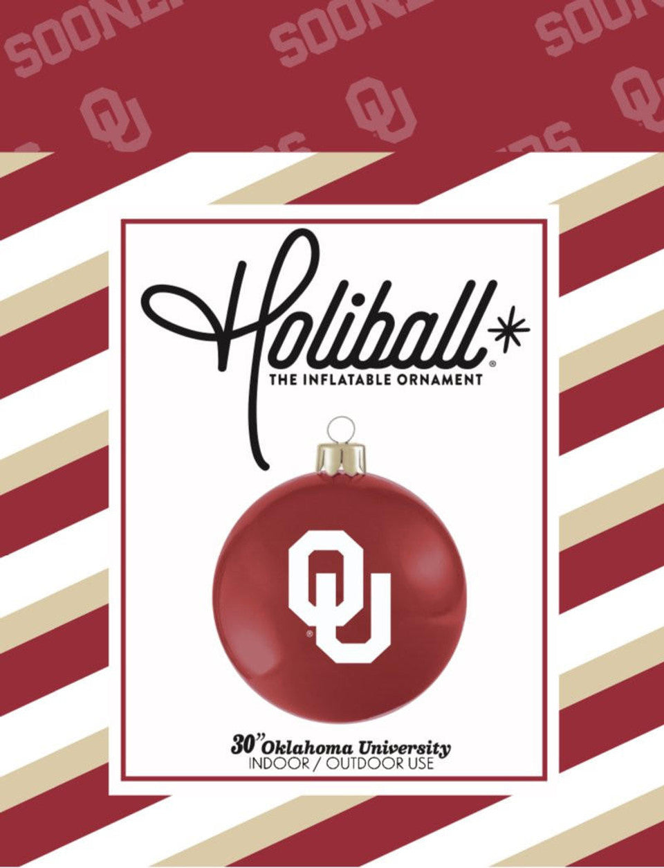 Holiball Inflatable Ornament - OU