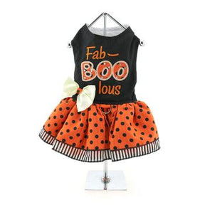Doggie Design - Halloween Dog Harness Dress Fab-BOO-Lous