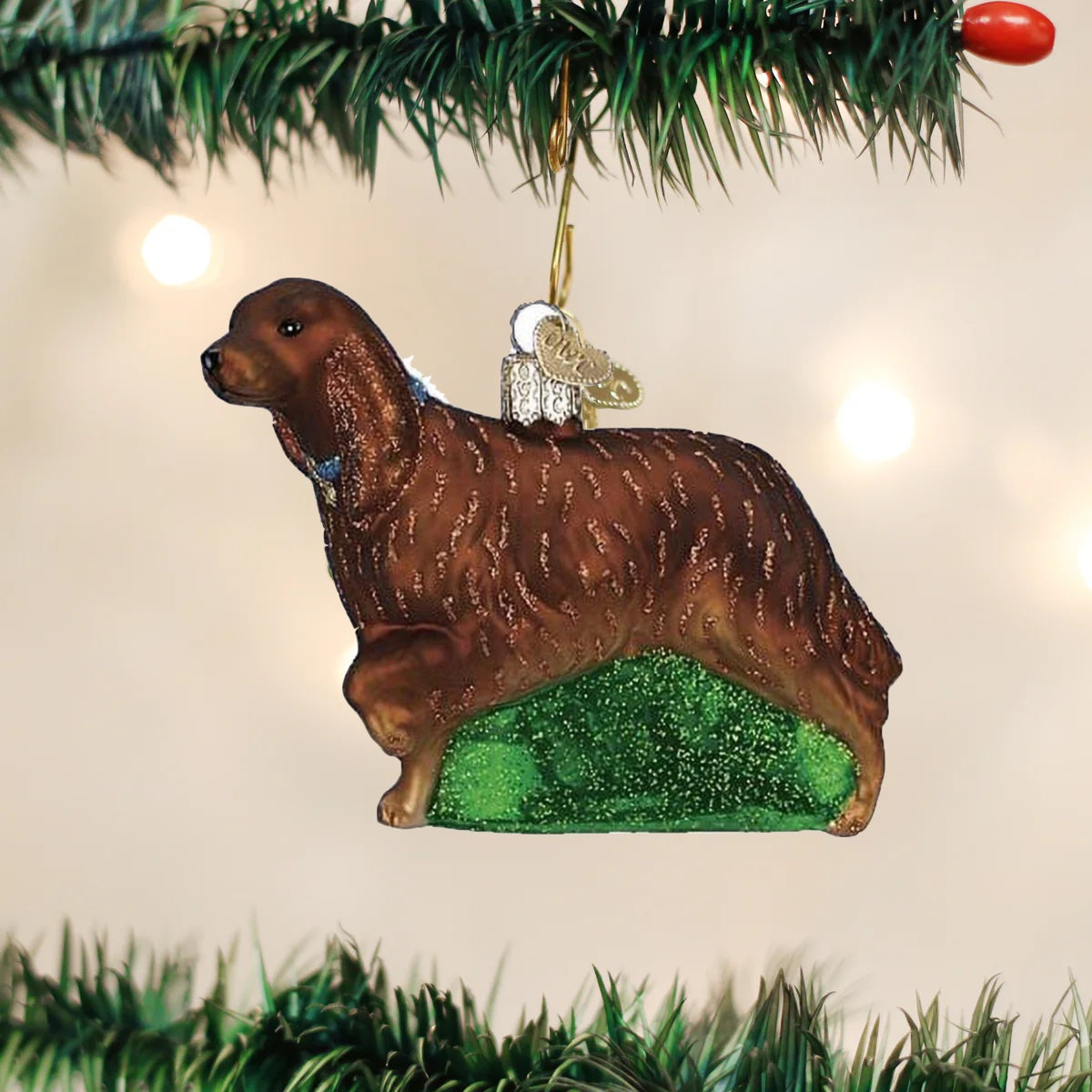 Old World Christmas - Irish Setter Ornament