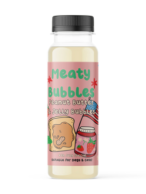 Meaty Bubbles Dog Bubbles PB & Jelly