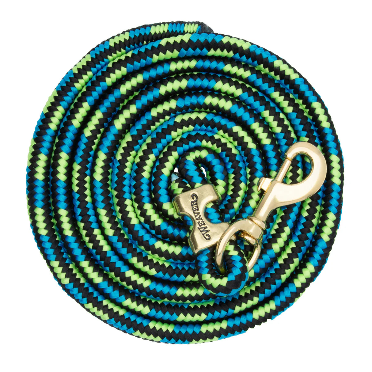 Weaver Leather - 10' Poly Lead Rope with Brass Snap