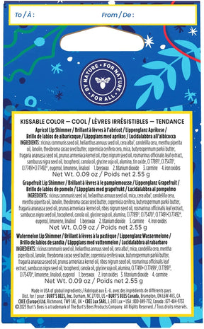 Burt's Bees - Kissable Color Warm Gift