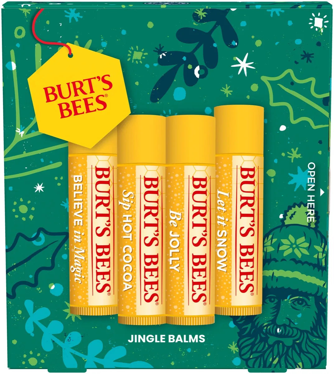 Burt's Bees - Jingle Balms - Lip Balm Holiday Gift Set