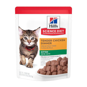 Hill's Science Diet - Kitten Tender Chicken Dinner Cat Pouches