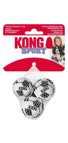 KONG - Soccer Balls Rubber Dog Toy