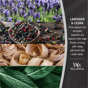 WoodWick - Lavender & Cedar