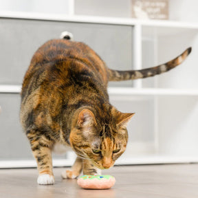 Huxley & Kent - Cat Toy Lit Donut & Peppermint Candy