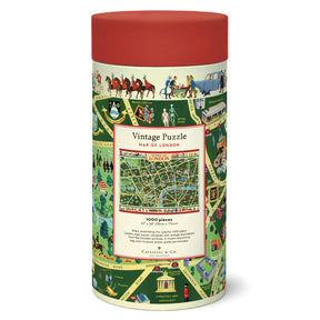 Cavallini & Co. - Puzzle Map Of London