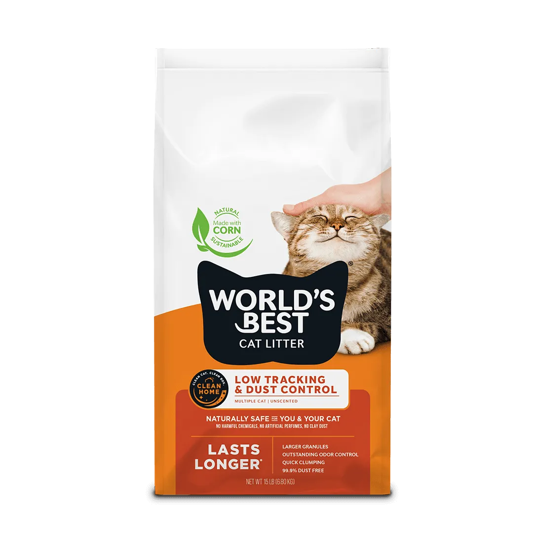 Worlds Best Low Tracking/Dust Control Multiple Cat Unscented
