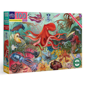 eeBoo - Love Of Octopuses & Friends Puzzle