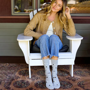 Conscious Step - Socks that Save Dogs (Blue Dogs)
