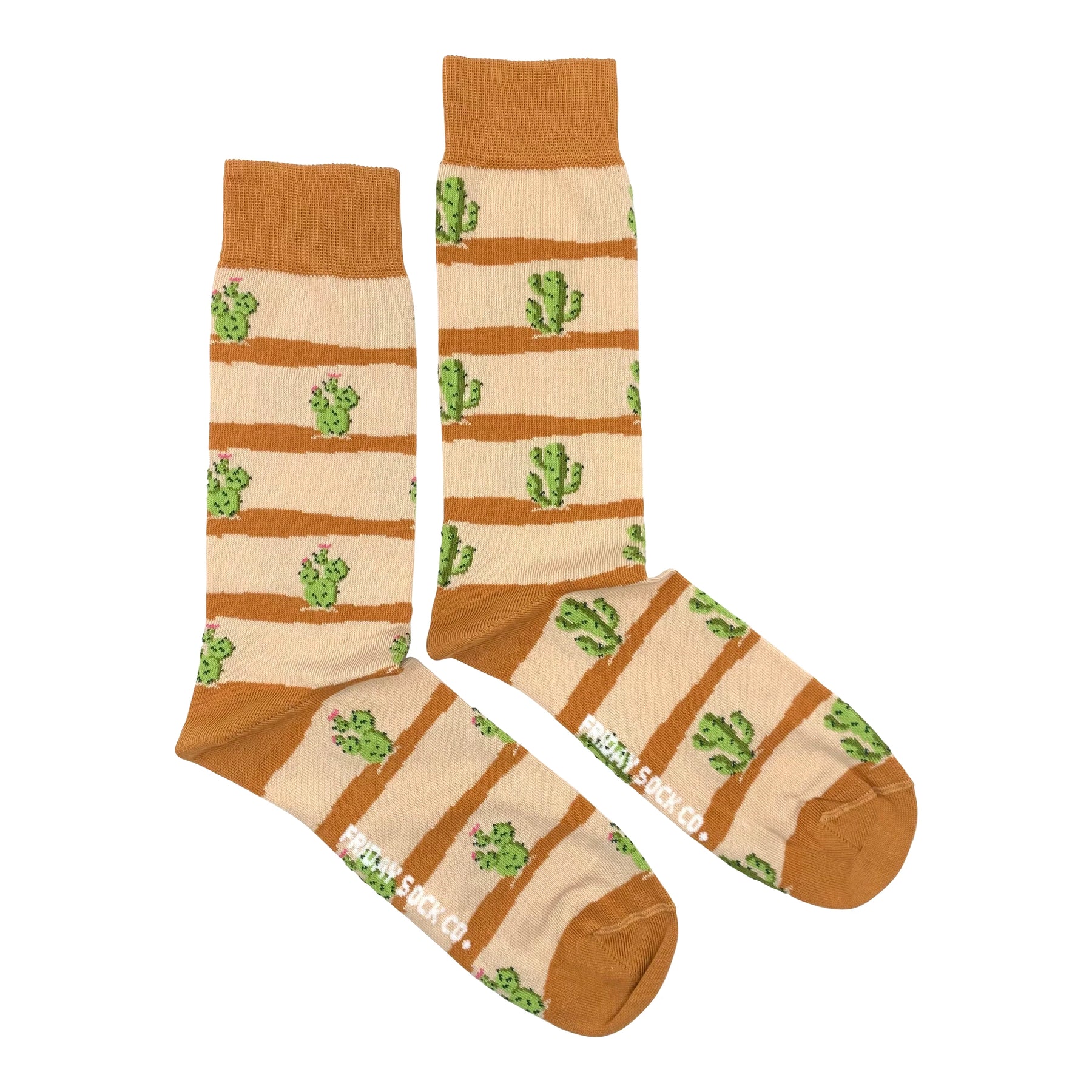 Friday Sock Co. - Socks Brown Cactus