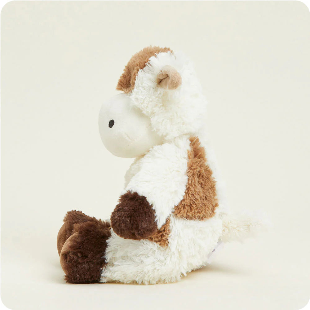 Warmies Cow Brown & White