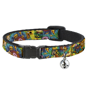 Buckle Down - Cat Collar Breakaway with Bell, Scooby Doo