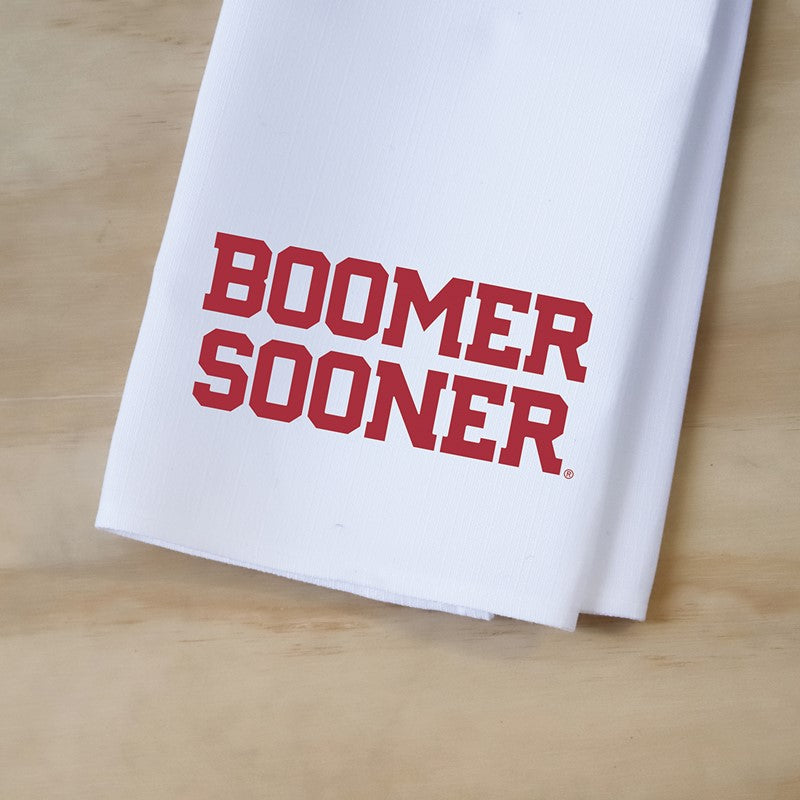 Tea Towel Boomer Sooners
