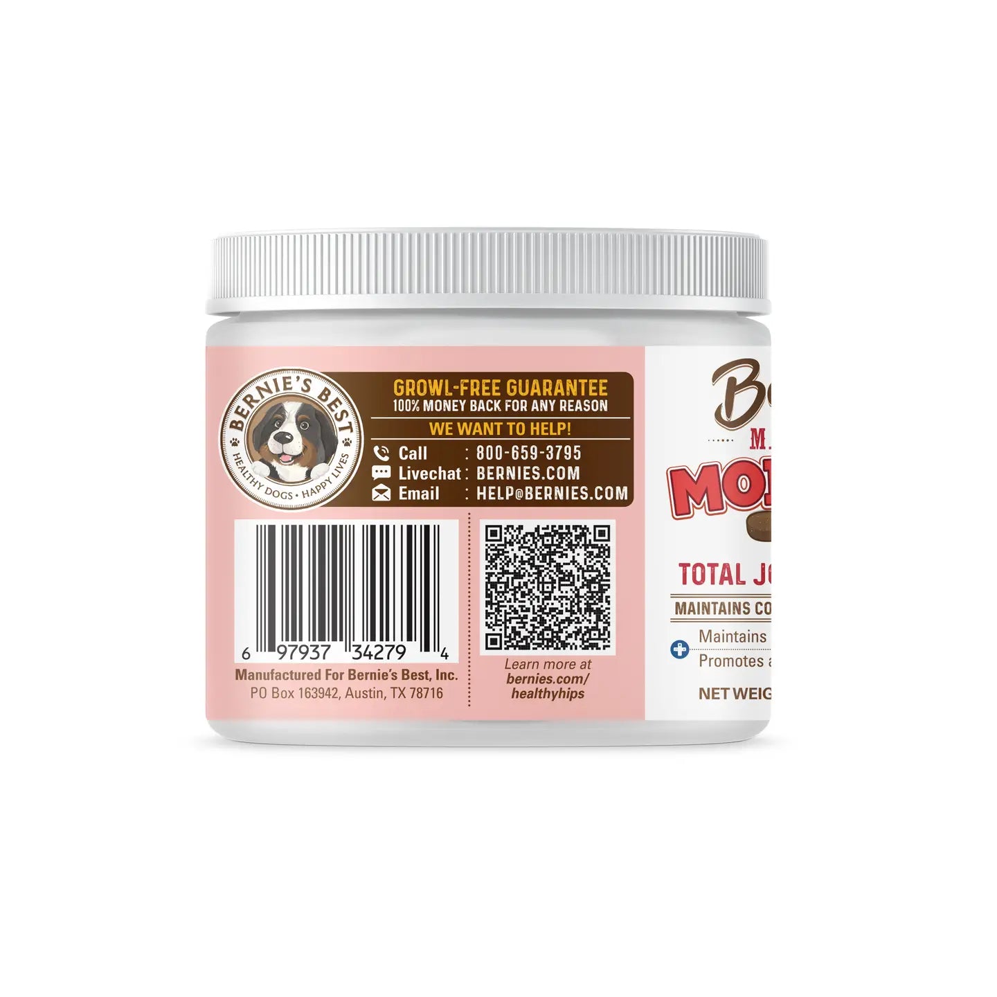 Bernie's Perfect Poop - Bernie's Marvelous Mobility - 90 count (Copy)