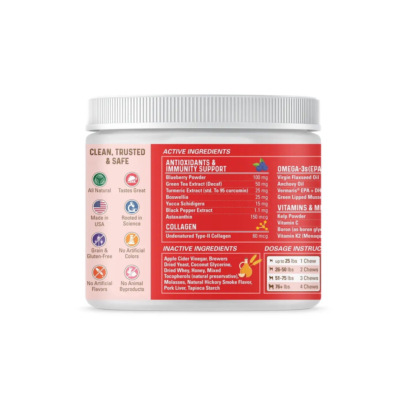 Bernie's Perfect Poop - Bernie's Marvelous Mobility - 90 count (Copy)