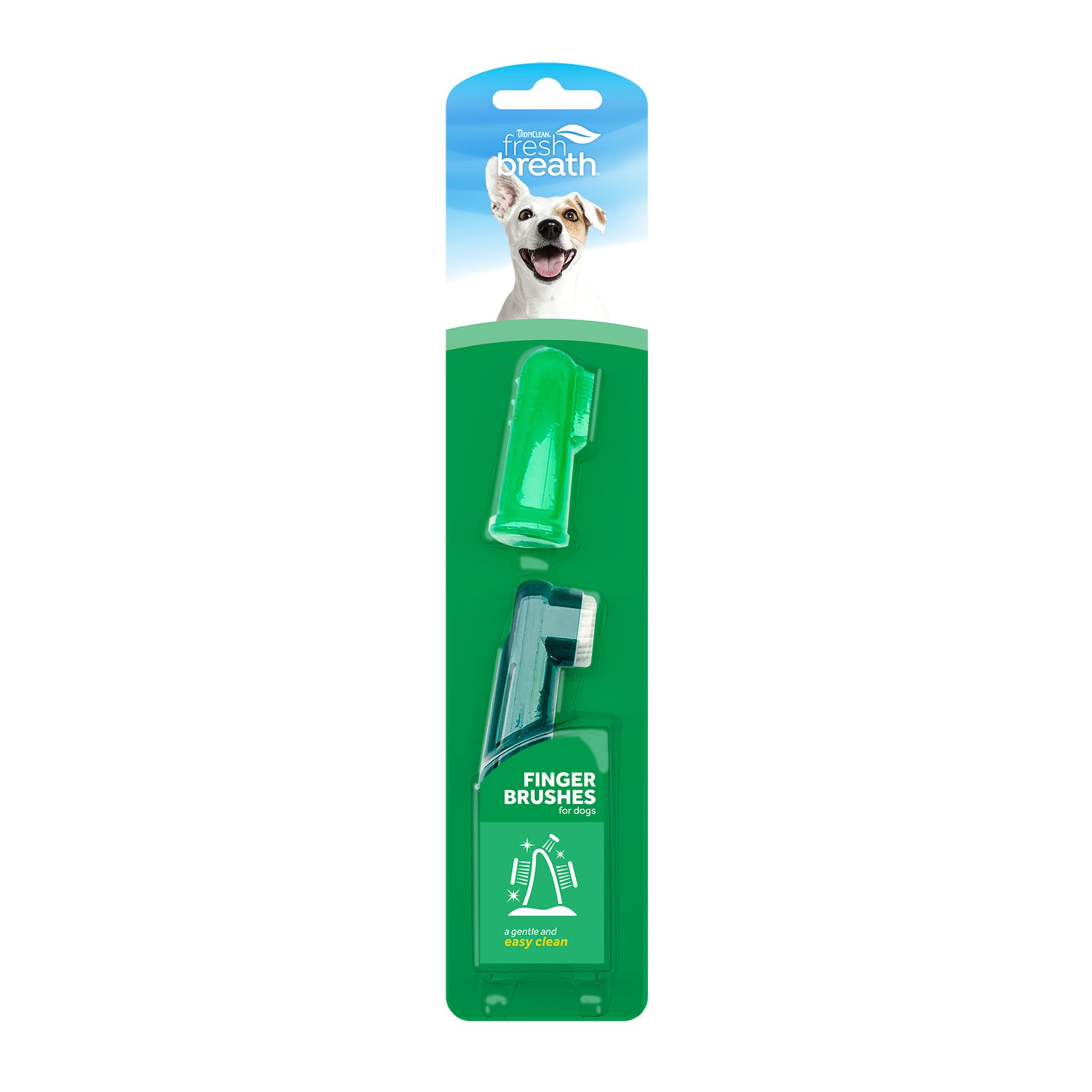 Tropiclean - Fresh Breath Finger Brushes (2pack) for Dogs
