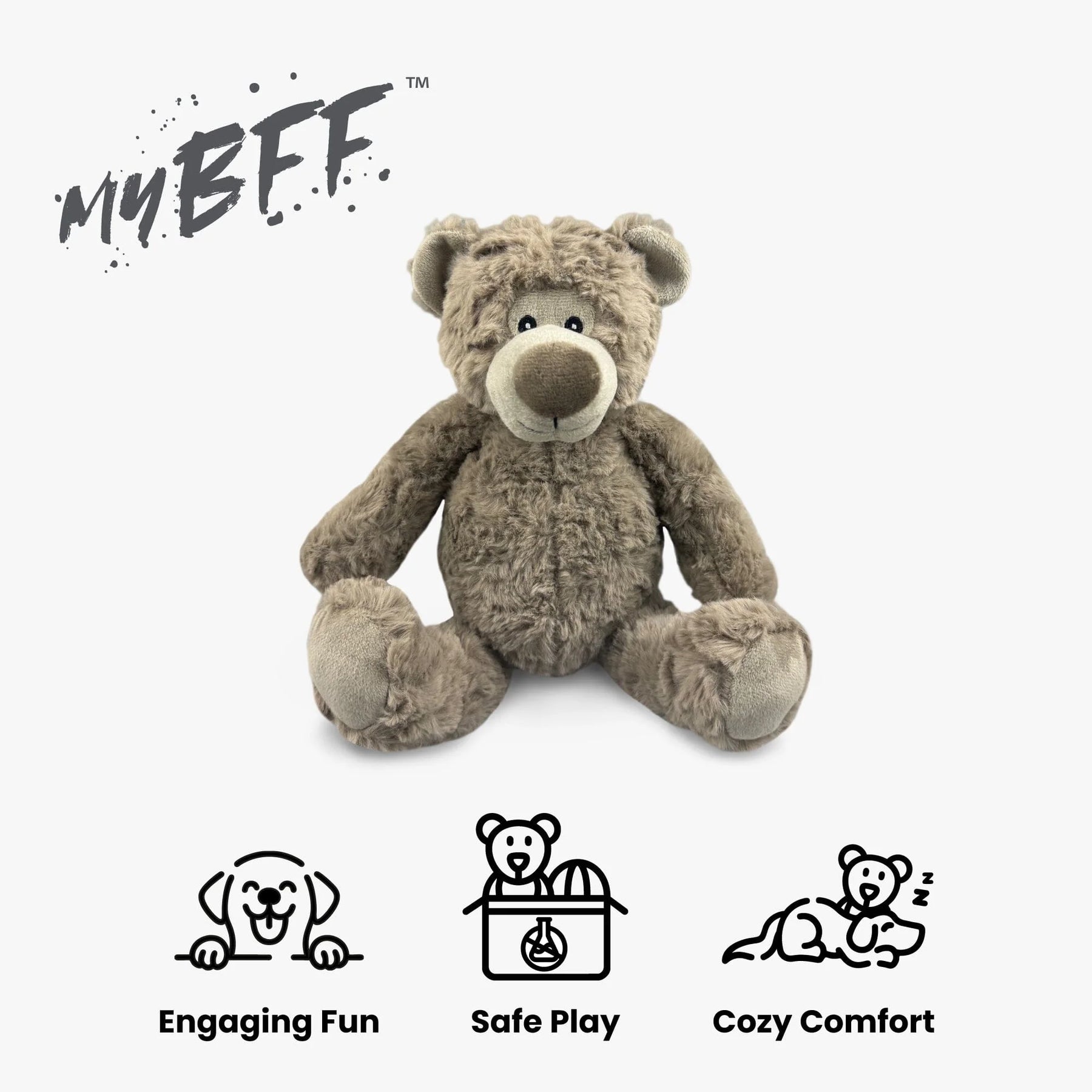 Nandog Pet Gear - My BFF Grizzlie The Bear