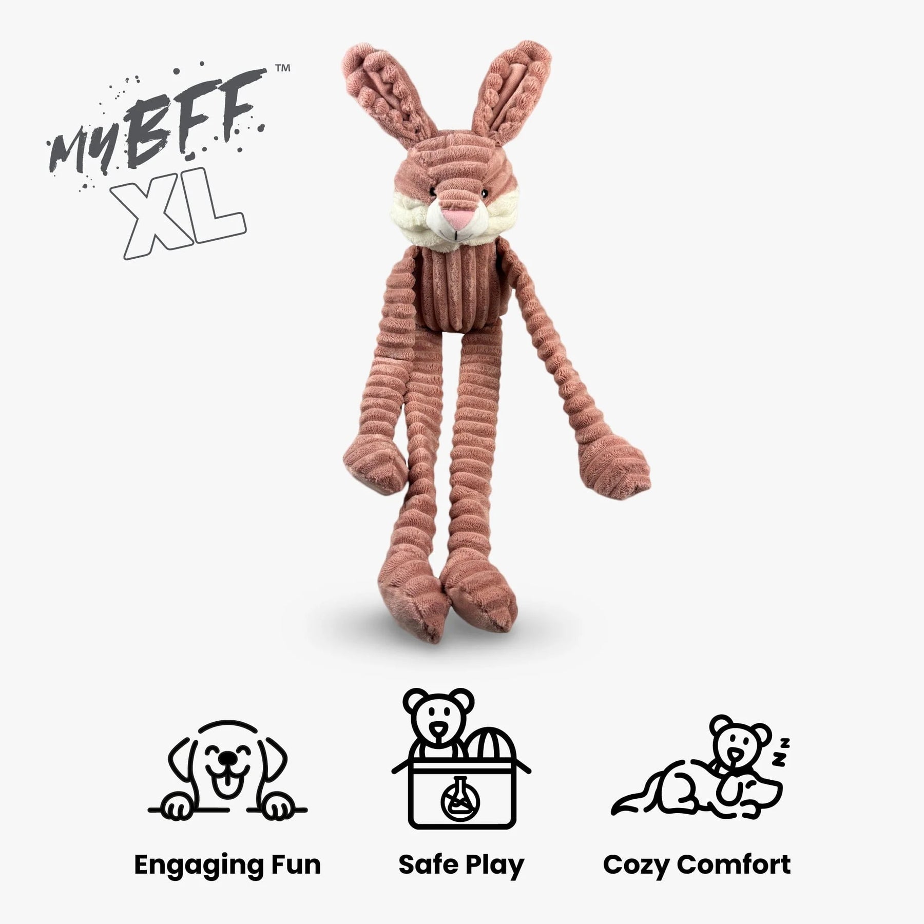 Nandog Pet Gear - My BFF XL Brumble Dog Toy