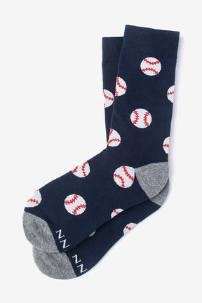 Wild Attire Alynn Socks Pitch, Please Baseballs