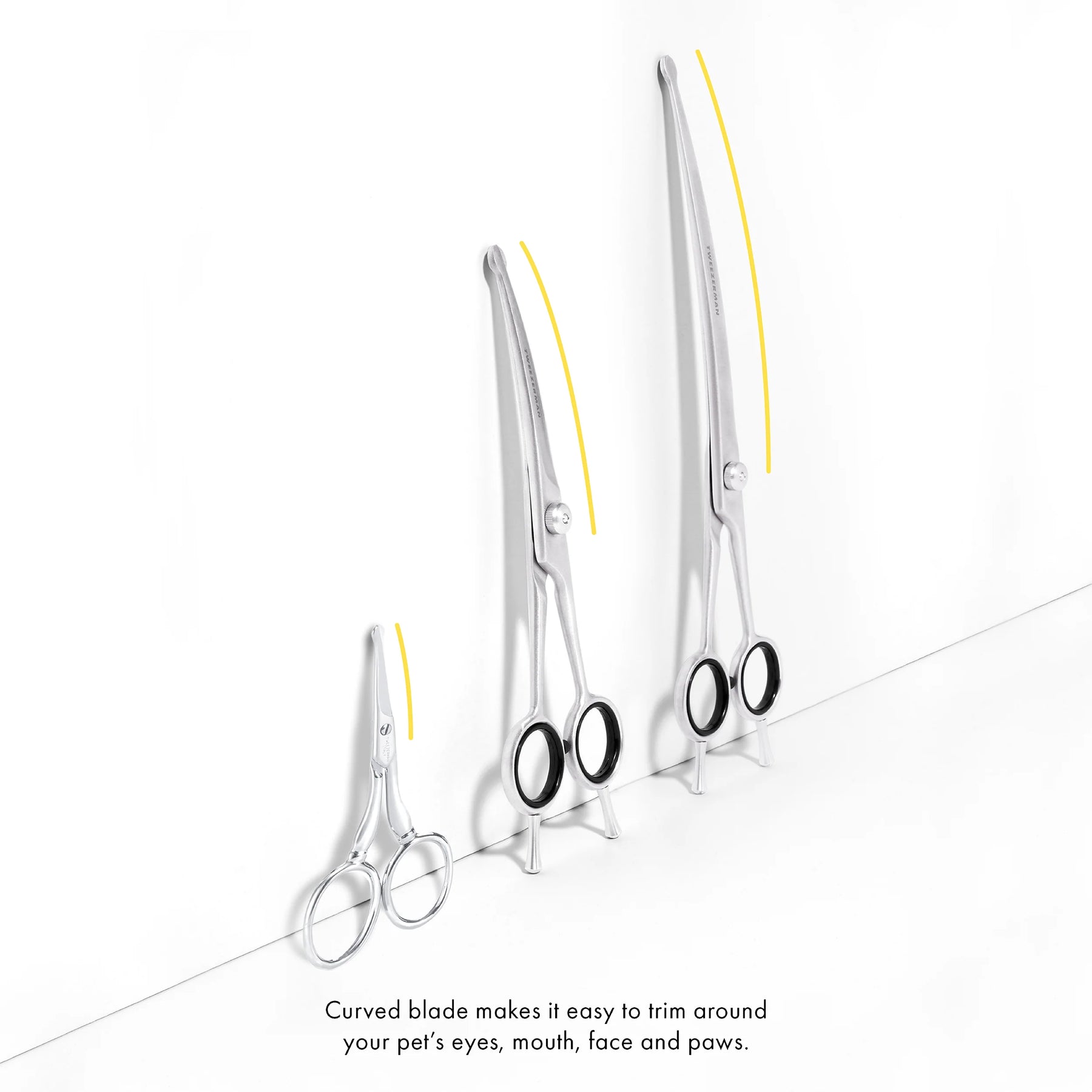 Tweezerman - Grooming Shears Curved 7"
