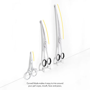 Tweezerman - Grooming Shears Curved 9"