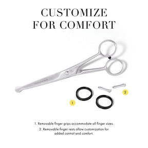 Tweezerman - Grooming Shears Curved 7"