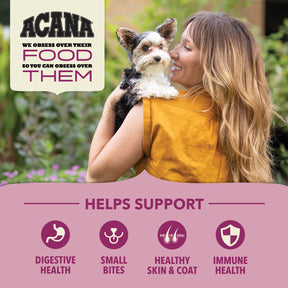 Champion Petfoods Acana - Small breeds, Adult - Wholesome Grains, Small Breed Recipe Dry Dog Food