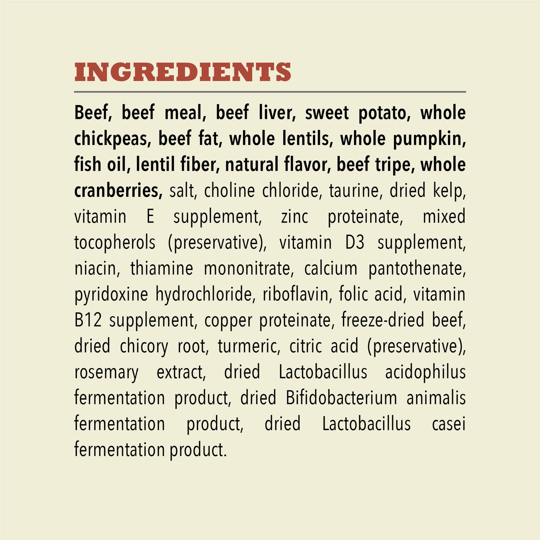 Champion Petfoods Acana Singles - All Dog Breeds, All Life Stages Singles, Beef & Pumpkin Recipe - Southern Agriculture 