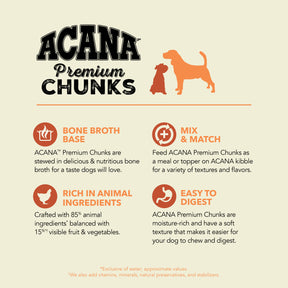 Champion Petfoods, Acana - All Dog Breeds, Premium Pâté, Puppy Recipe in Bone Broth