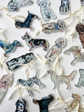Chelsea McShane Art - Ornament Westie