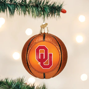 Old World Christmas - OU Basketball Ornament