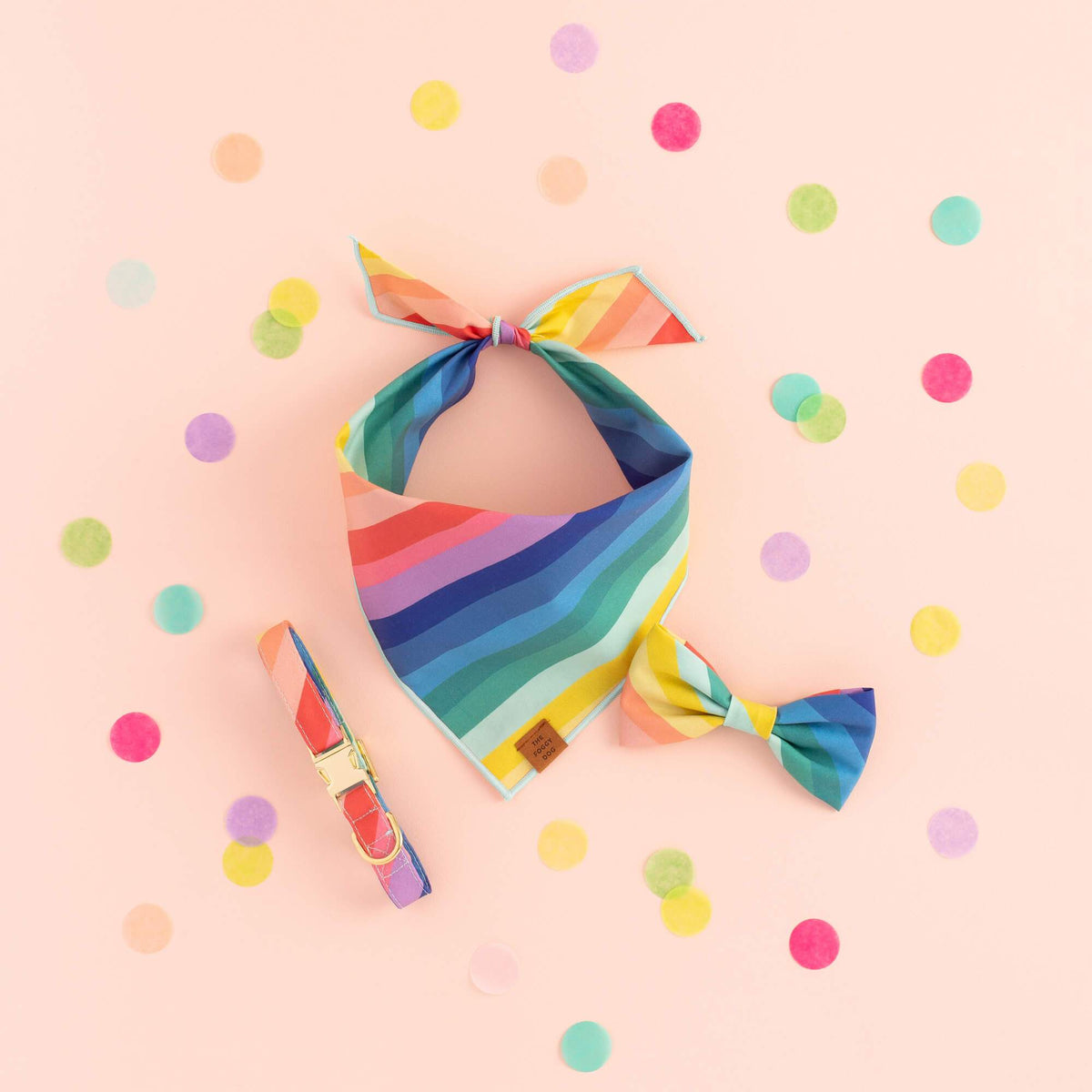 The Foggy Dog - Bandana Dog Over The Rainbow