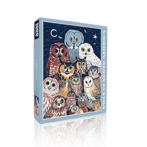 Bird Collective - Puzzle Owls Of North America