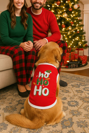 Parisian Pet - Dog T-Shirt HoHoHo