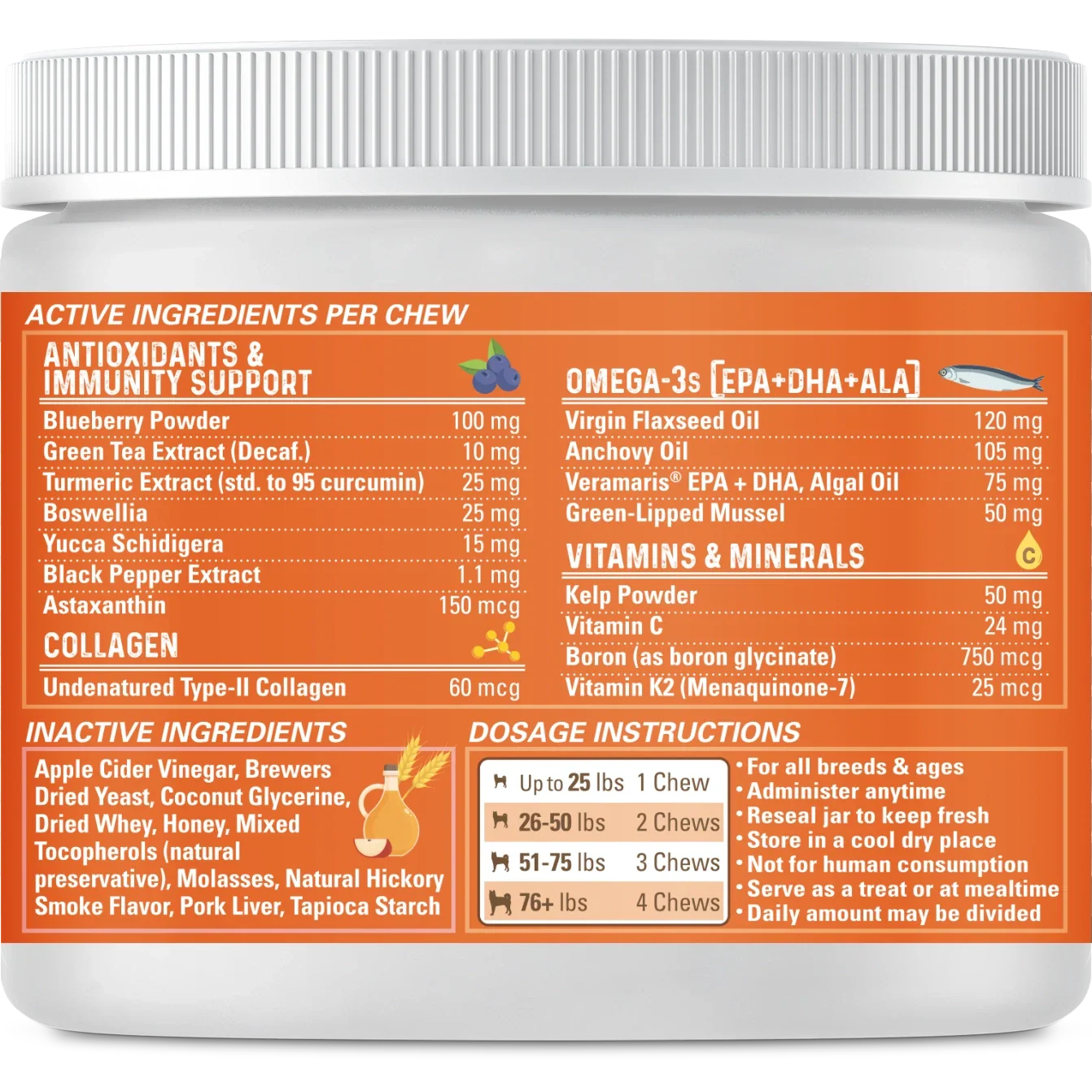 Bernie's Perfect Poop - Bernie's Healthy Hips - 90 count