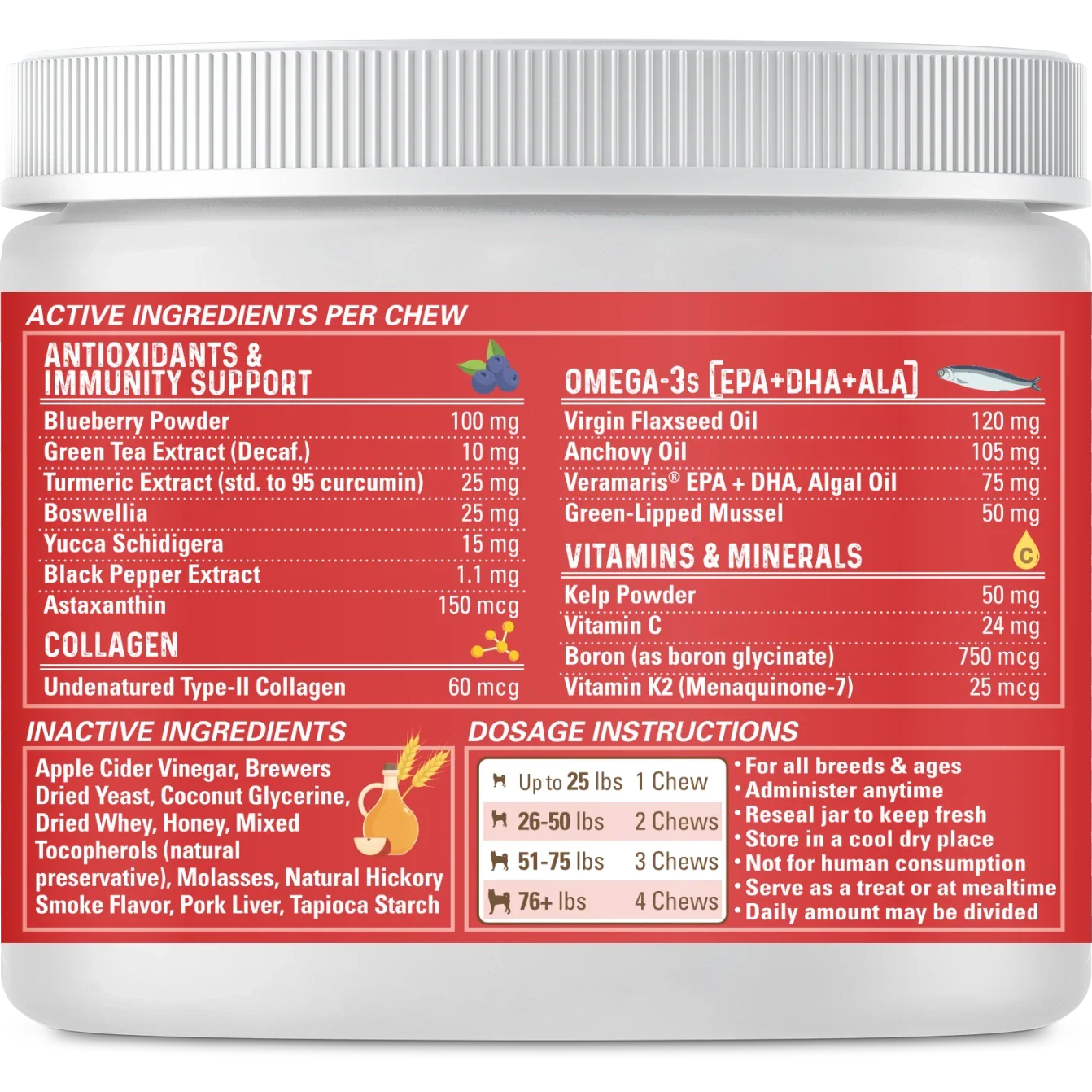 Bernie's Perfect Poop - Bernie's Marvelous Mobility - 90 count