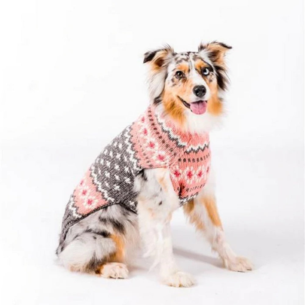 Chilly Dog Handmade Fairisle Wool Dog Sweater