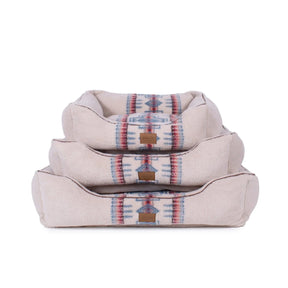 Carolina Pet Company - Pendleton Serape Rosewood Berber Kuddler Dog Bed