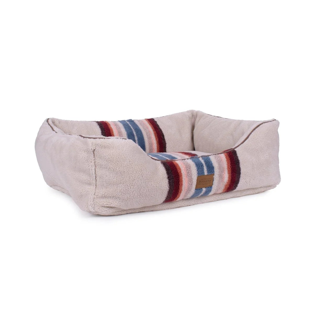 Carolina Pet Company - Pendleton Serape Rosewood Berber Kuddler Dog Bed