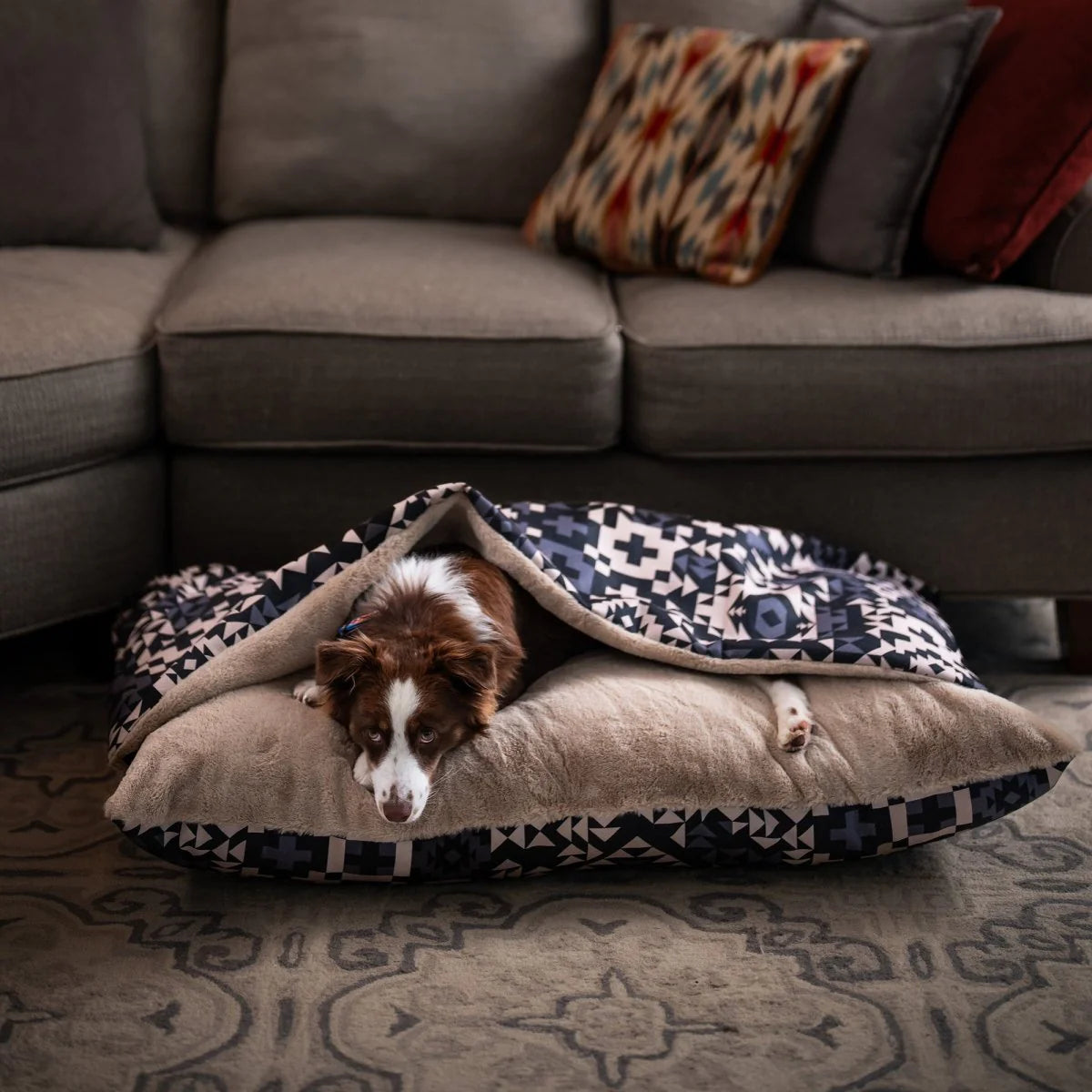 Carolina Pet Company - Pendleton Burrow Bed