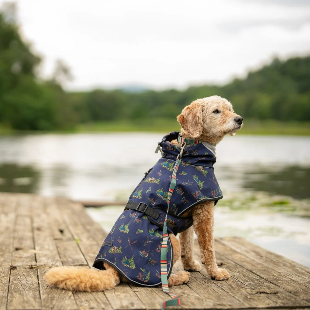 Carolina Pet Company - Pendleton Dog Coat Canoe Club