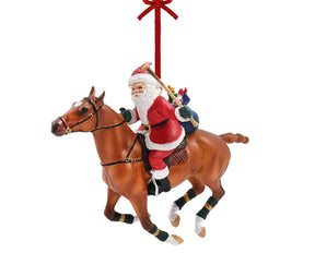 Breyer Polo Playing Santa Ornament 2023